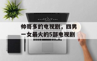 帅哥多的电视剧，四男一女最火的5部电视剧