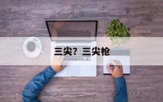 三尖？三尖枪