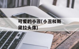 可爱的小丑(小丑和斯黛拉头像)