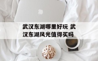 武汉东湖哪里好玩 武汉东湖风光值得买吗