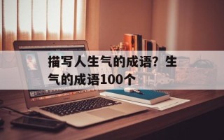 描写人生气的成语？生气的成语100个