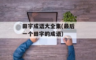 田字成语大全集(最后一个田字的成语)