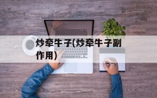 炒牵牛子(炒牵牛子副作用)