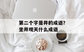 第二个字是井的成语？坐井观天什么成语