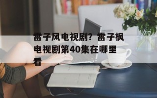 雷子风电视剧？雷子枫电视剧第40集在哪里看