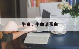 牛白，牛血清蛋白