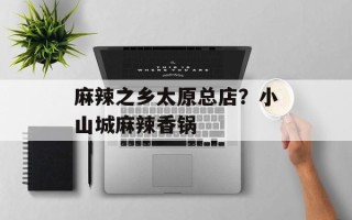 麻辣之乡太原总店？小山城麻辣香锅
