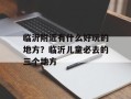 临沂附近有什么好玩的地方？临沂儿童必去的三个地方