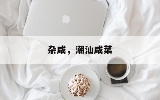 杂咸，潮汕咸菜