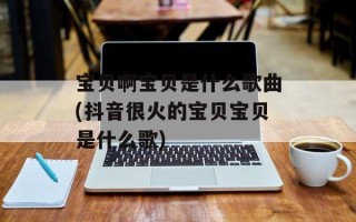 宝贝啊宝贝是什么歌曲(抖音很火的宝贝宝贝是什么歌)