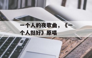一个人的夜歌曲，《一个人挺好》原唱