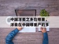 中国洋姜之乡在哪里，洋姜在中国哪里产的多