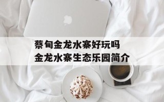 蔡甸金龙水寨好玩吗 金龙水寨生态乐园简介