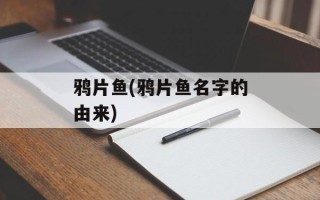 鸦片鱼(鸦片鱼名字的由来)