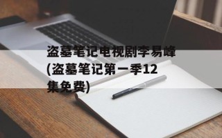 盗墓笔记电视剧李易峰(盗墓笔记第一季12集免费)