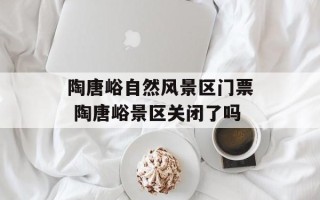 陶唐峪自然风景区门票 陶唐峪景区关闭了吗