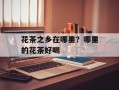 花茶之乡在哪里？哪里的花茶好喝