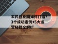 农民创业园如何打造？3个成功案例+5大运营秘籍全解析