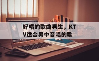好唱的歌曲男生，KTV适合男中音唱的歌