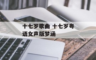 十七岁歌曲 十七岁粤语女声版梦涵