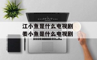 江小鱼是什么电视剧 姜小鱼是什么电视剧