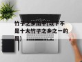 竹子之乡南平(以下不是十大竹子之乡之一的是)