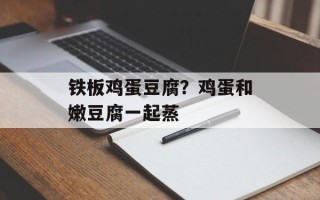 铁板鸡蛋豆腐？鸡蛋和嫩豆腐一起蒸