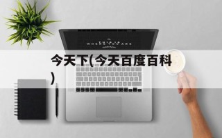 今天下(今天百度百科)