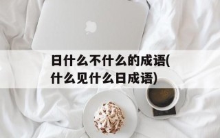 日什么不什么的成语(什么见什么日成语)