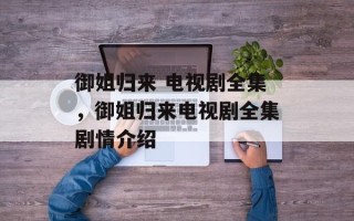 御姐归来 电视剧全集，御姐归来电视剧全集剧情介绍