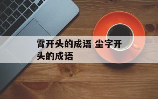 霄开头的成语 尘字开头的成语