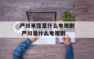严川米佳是什么电视剧 严川是什么电视剧
