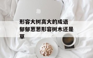 形容大树高大的成语 郁郁葱葱形容树木还是草