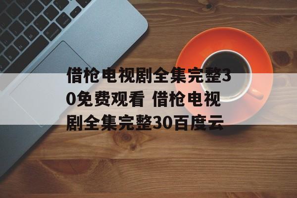 借枪电视剧全集完整30免费观看 借枪电视剧全集完整30百度云-第1张图片-