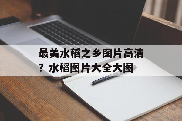 最美水稻之乡图片高清？水稻图片大全大图-第1张图片-